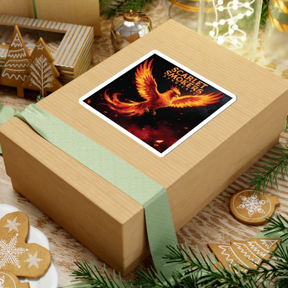 Scarlet Smokers Phoenix Sticker - Image 6