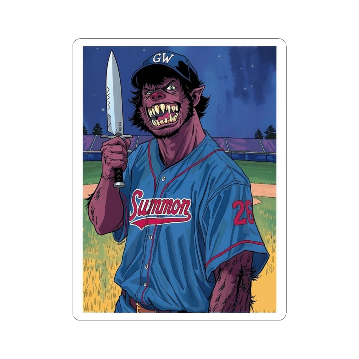 Ghost Wolf - Summon Player Sticker - Image 7