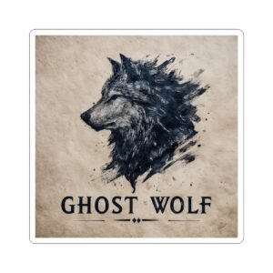 Ghost Wolf Sticker