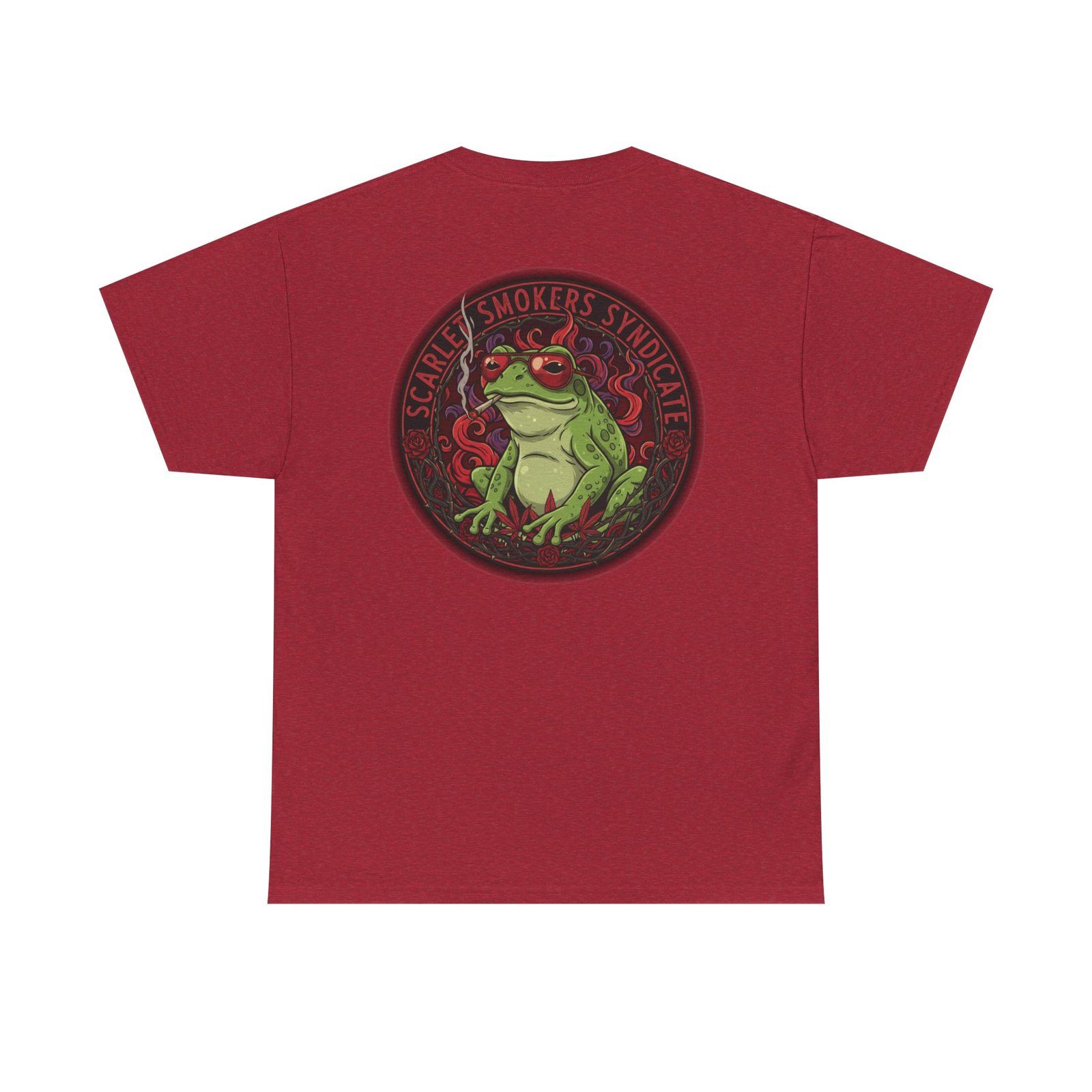 Scarlet Smoker Syndicate Tee - Frog - Image 14