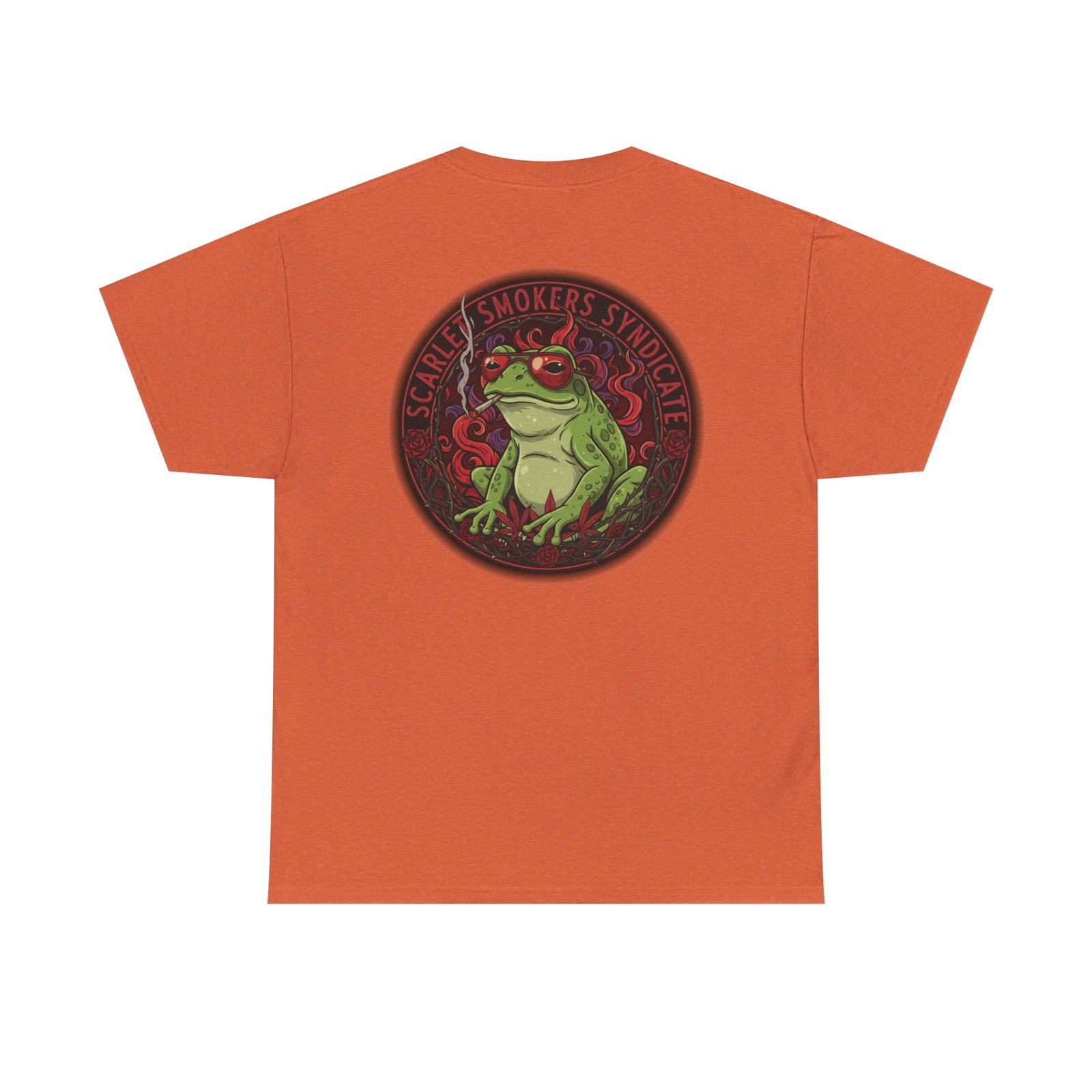 Scarlet Smoker Syndicate Tee - Frog - Image 8