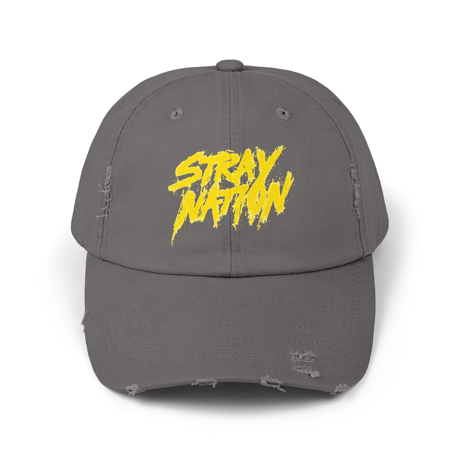 Stay Nation Unisex Distressed Cap - Image 9
