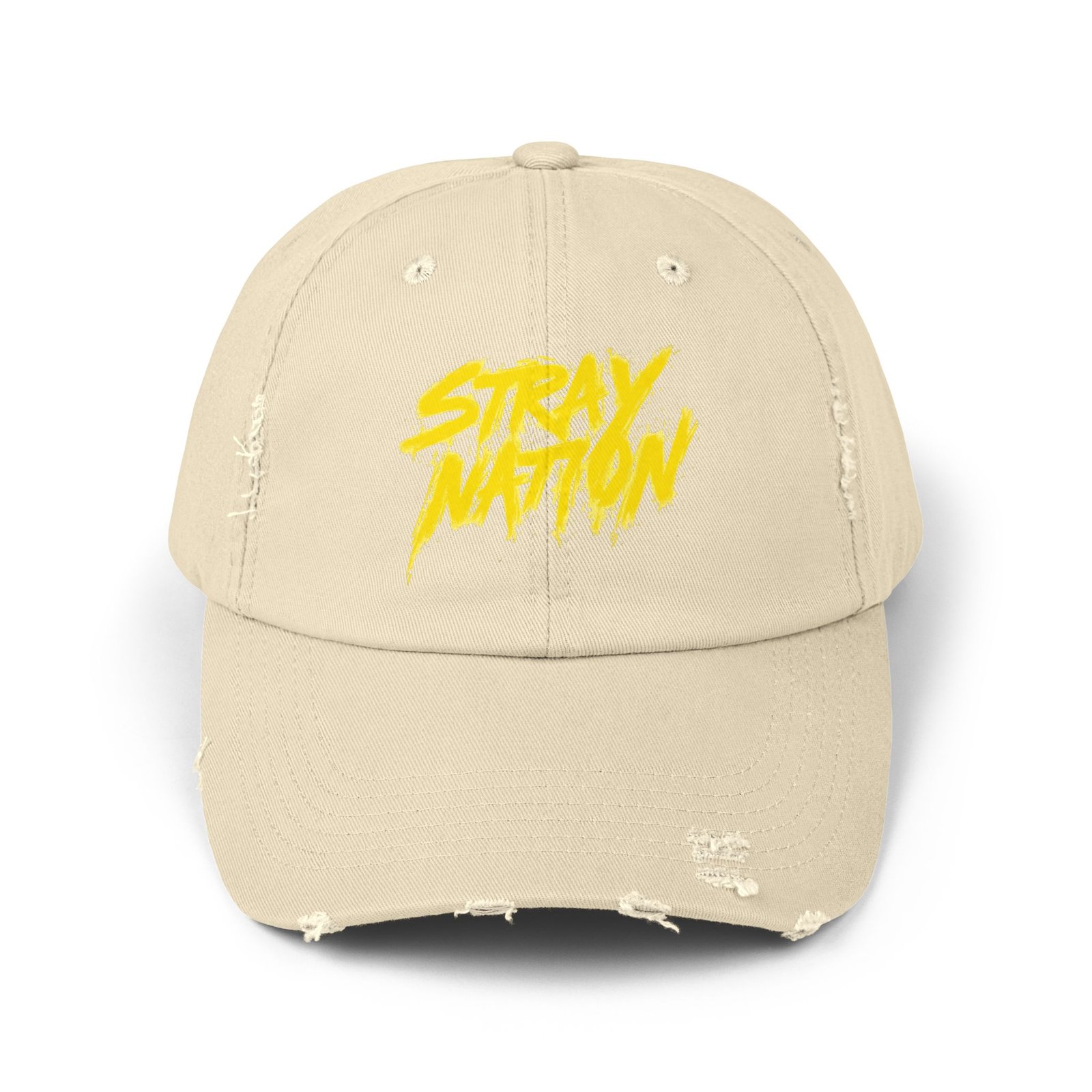 Stay Nation Unisex Distressed Cap - Image 7