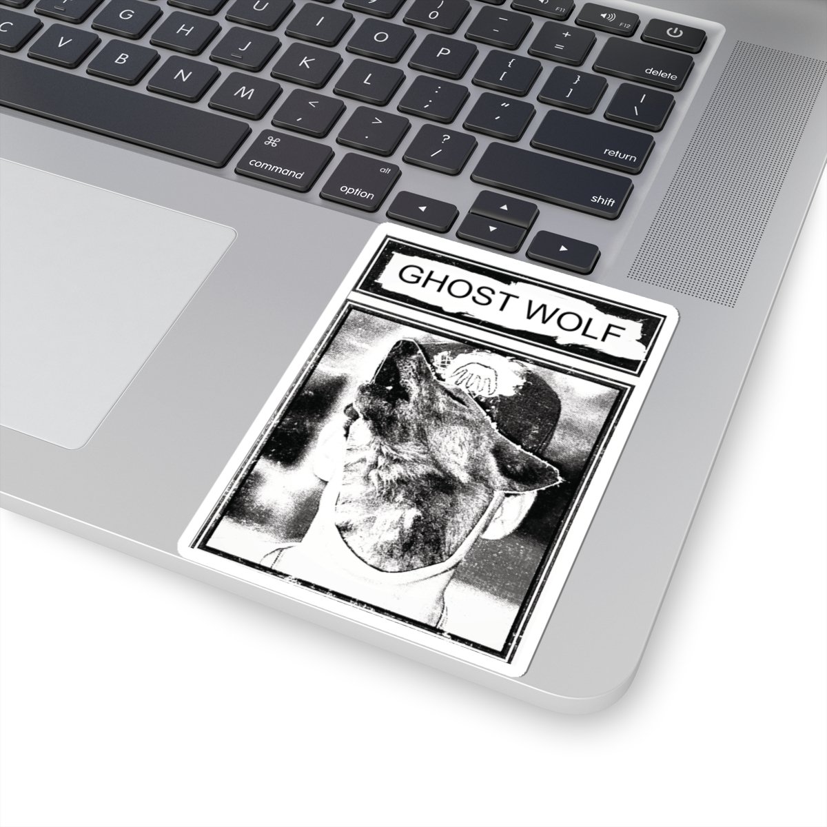 Ghost Wolf - Wolf Face Sticker - Image 5