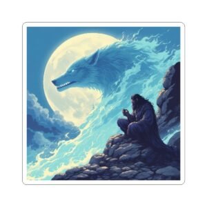 Summoning Ghost Wolf Sticker