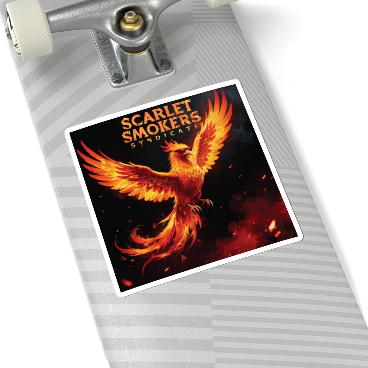 Scarlet Smokers Phoenix Sticker - Image 8