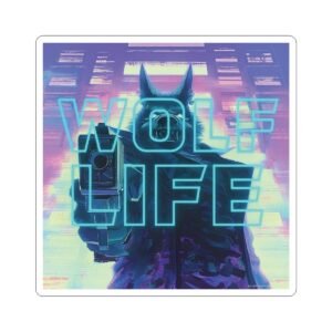 Wolf Life Sticker - Dodge This