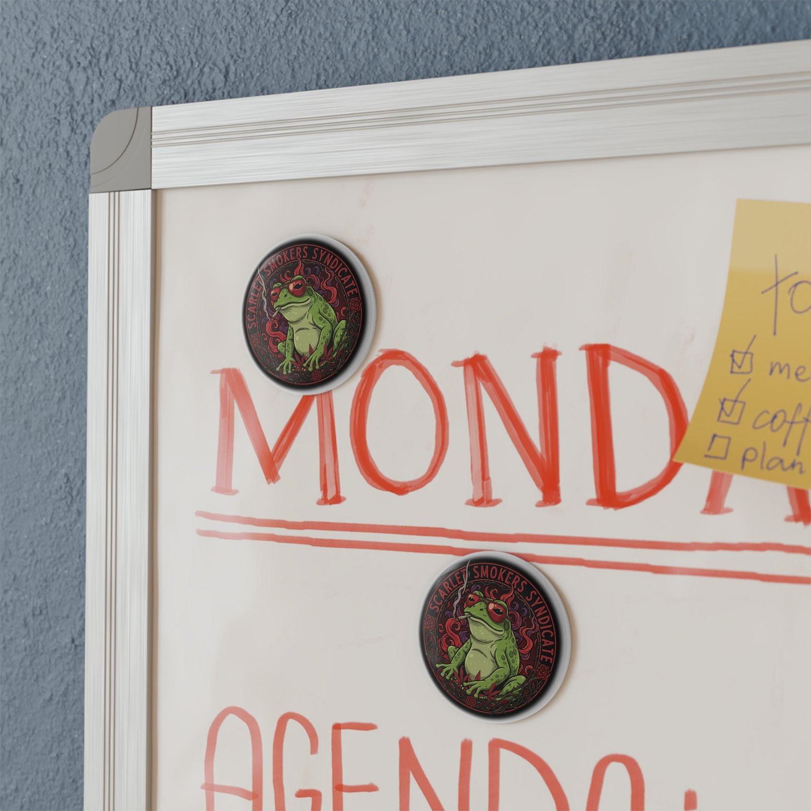 Scarlet Smoker's Syndicate Magnet - Frog - Image 4