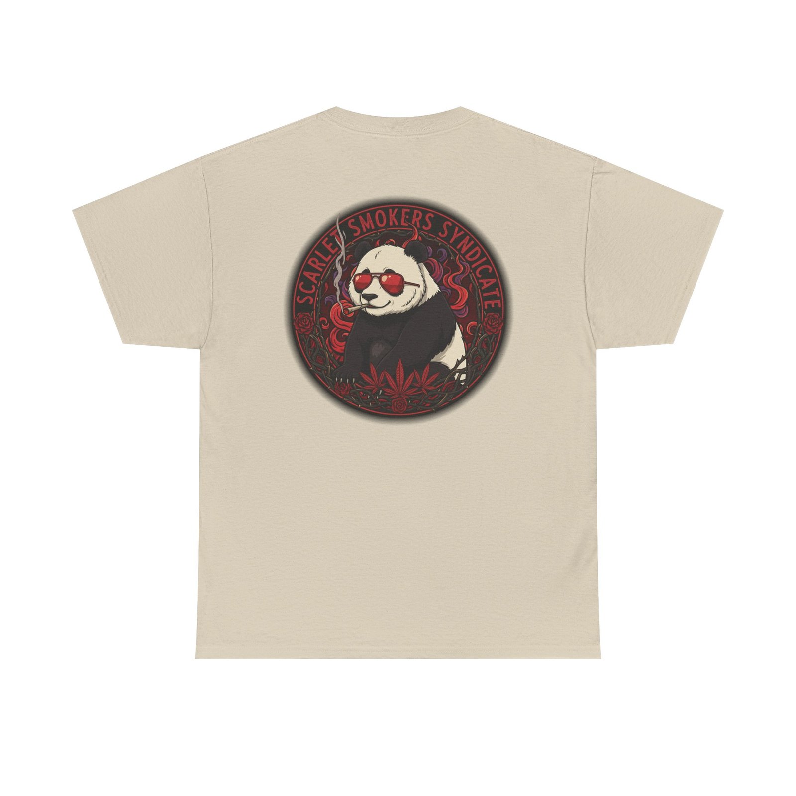 Scarlet Smoker Syndicate Tee - Panda - Image 6