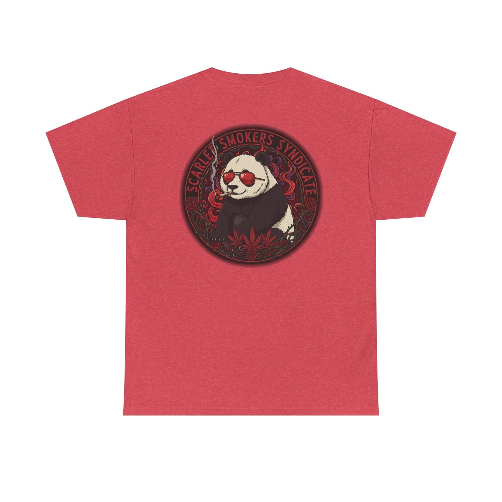 Scarlet Smoker Syndicate Tee - Panda - Image 13