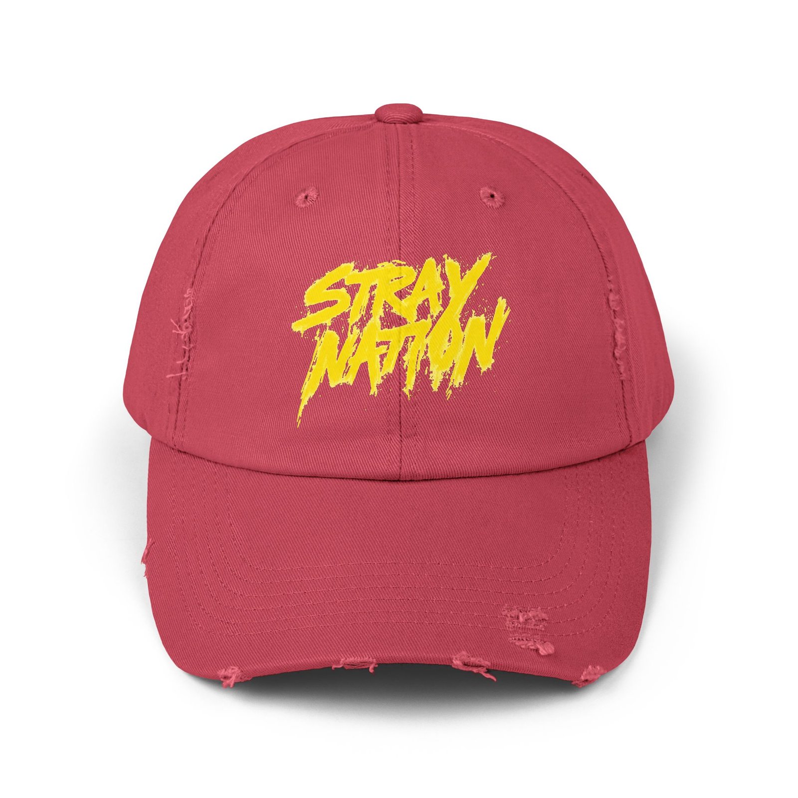 Stay Nation Unisex Distressed Cap - Image 11