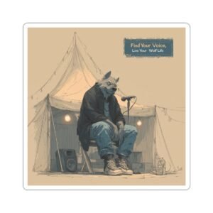 Wolf Life - Find Your Voice Sticker