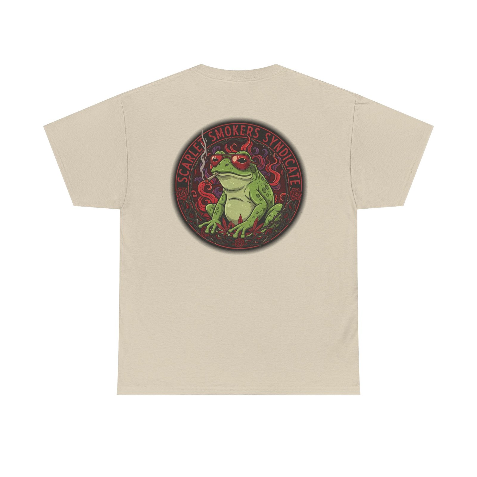 Scarlet Smoker Syndicate Tee - Frog - Image 6
