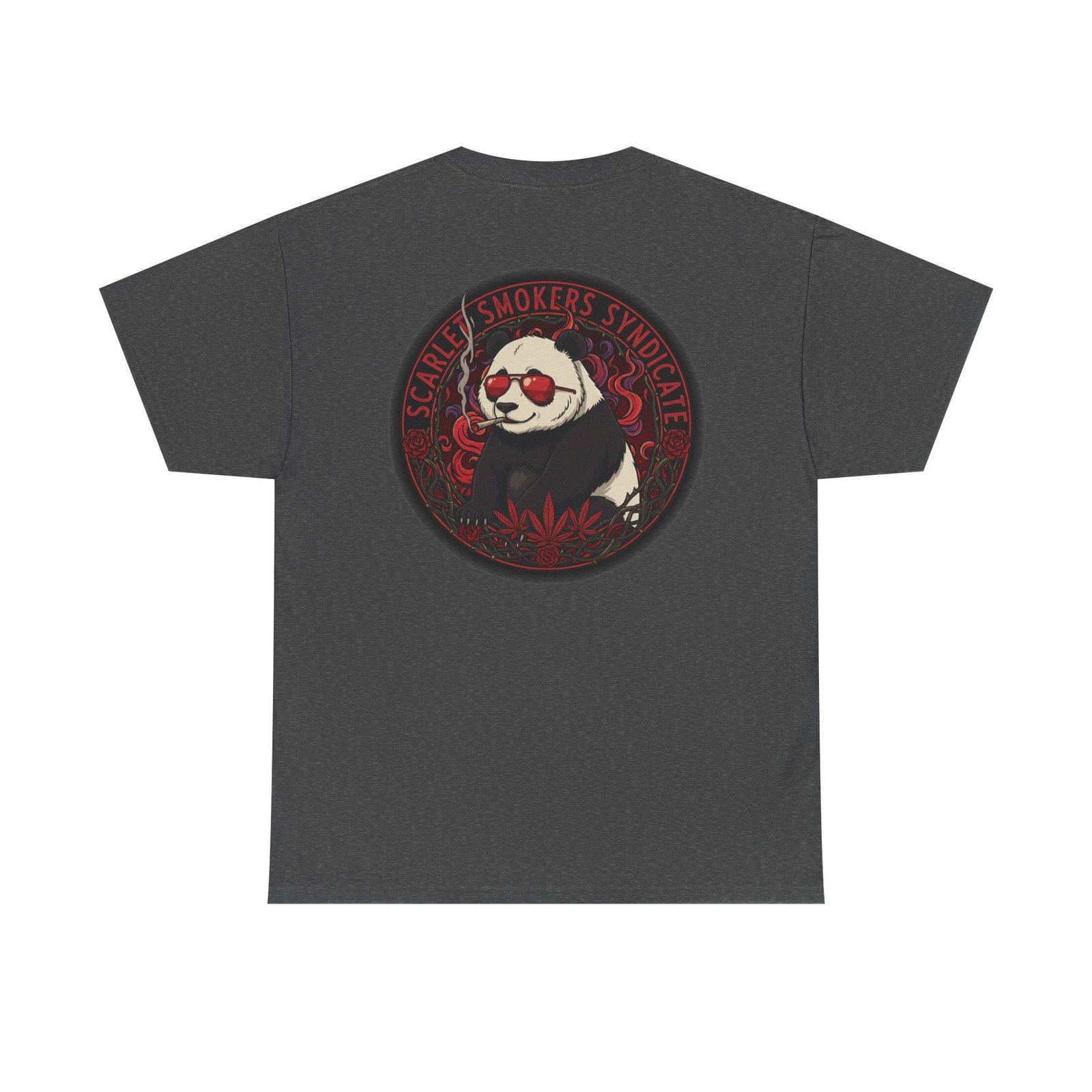 Scarlet Smoker Syndicate Tee - Panda - Image 11