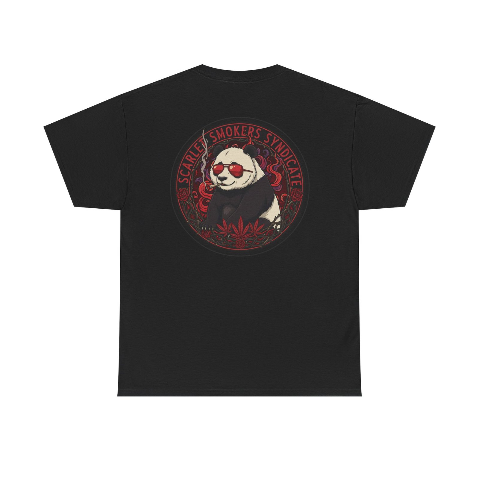 Scarlet Smoker Syndicate Tee - Panda - Image 5