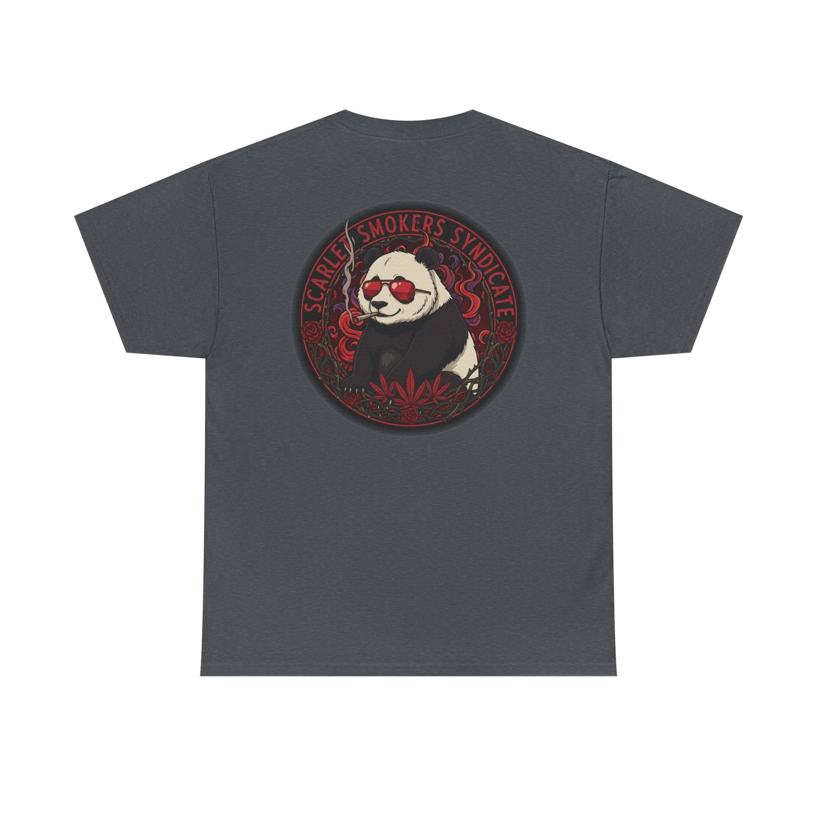 Scarlet Smoker Syndicate Tee - Panda - Image 12