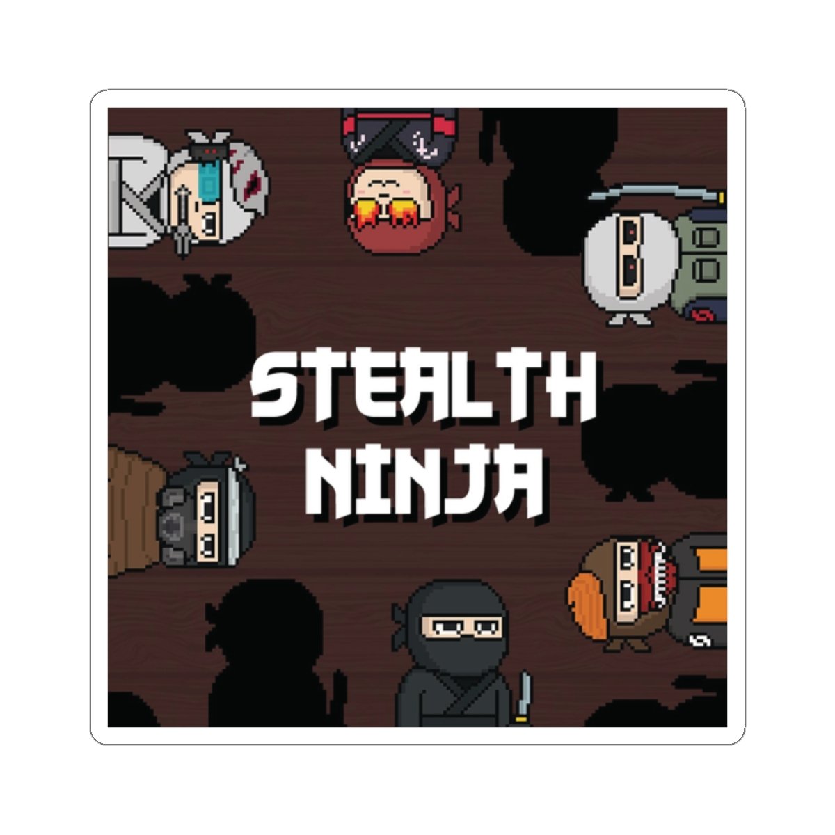Stealth Ninja Sticker - Image 10