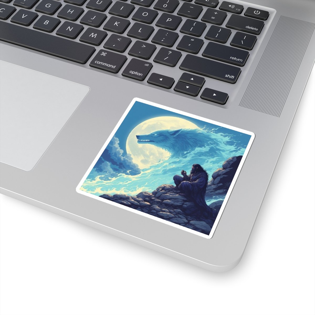 Summoning Ghost Wolf Sticker - Image 2