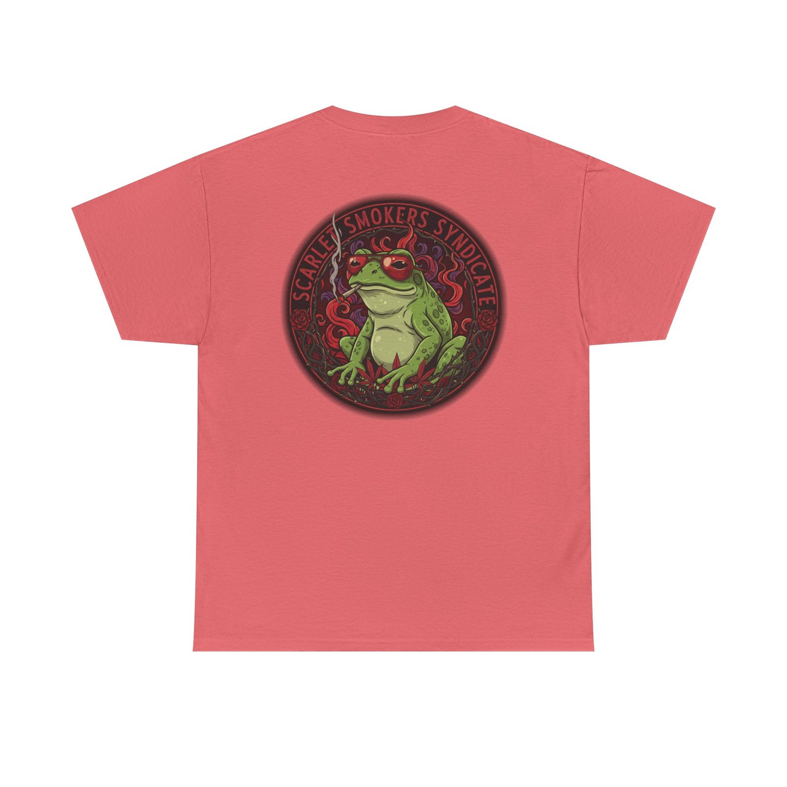 Scarlet Smoker Syndicate Tee - Frog - Image 4