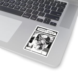 Ghost Wolf - Wolf Face Sticker