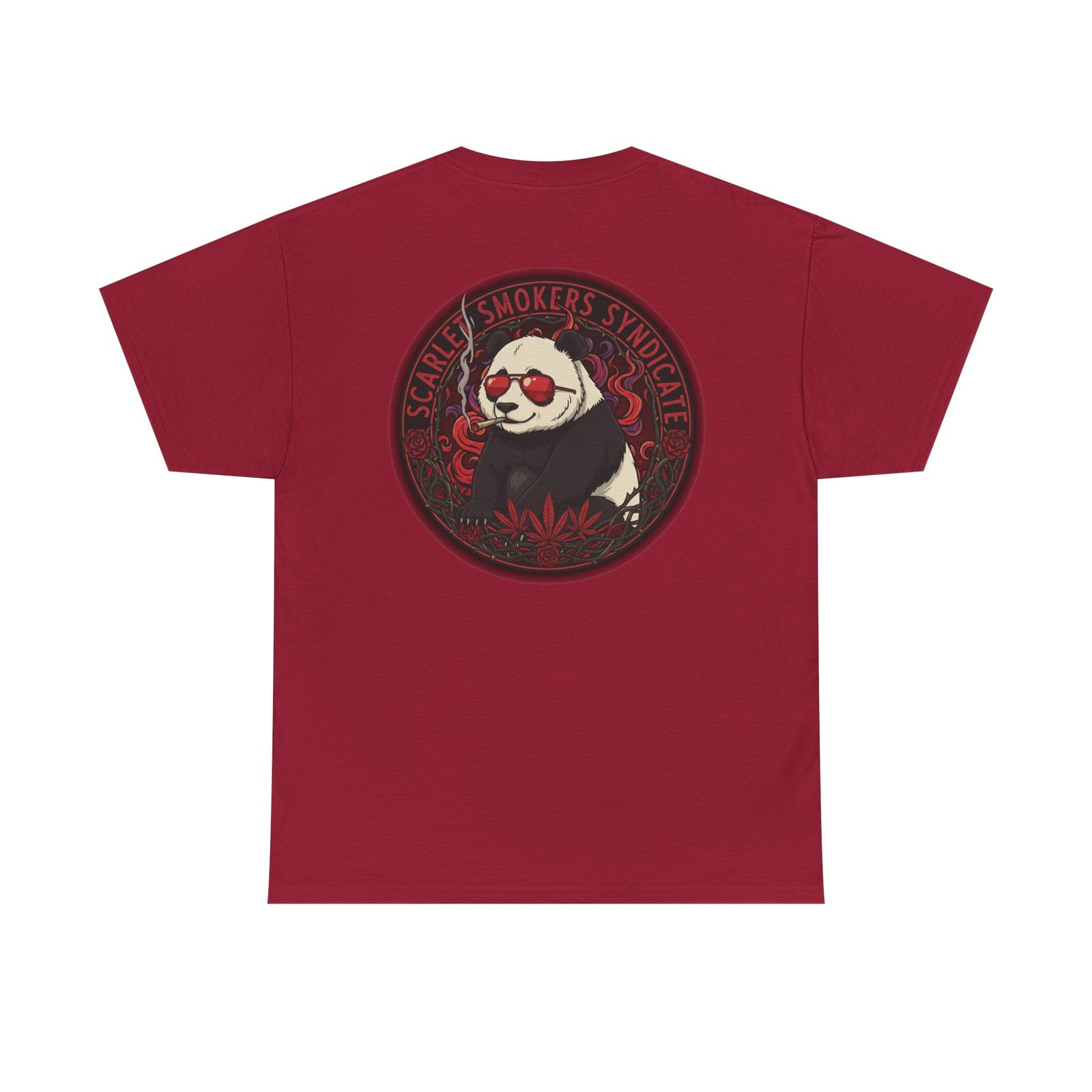 Scarlet Smoker Syndicate Tee - Panda - Image 15