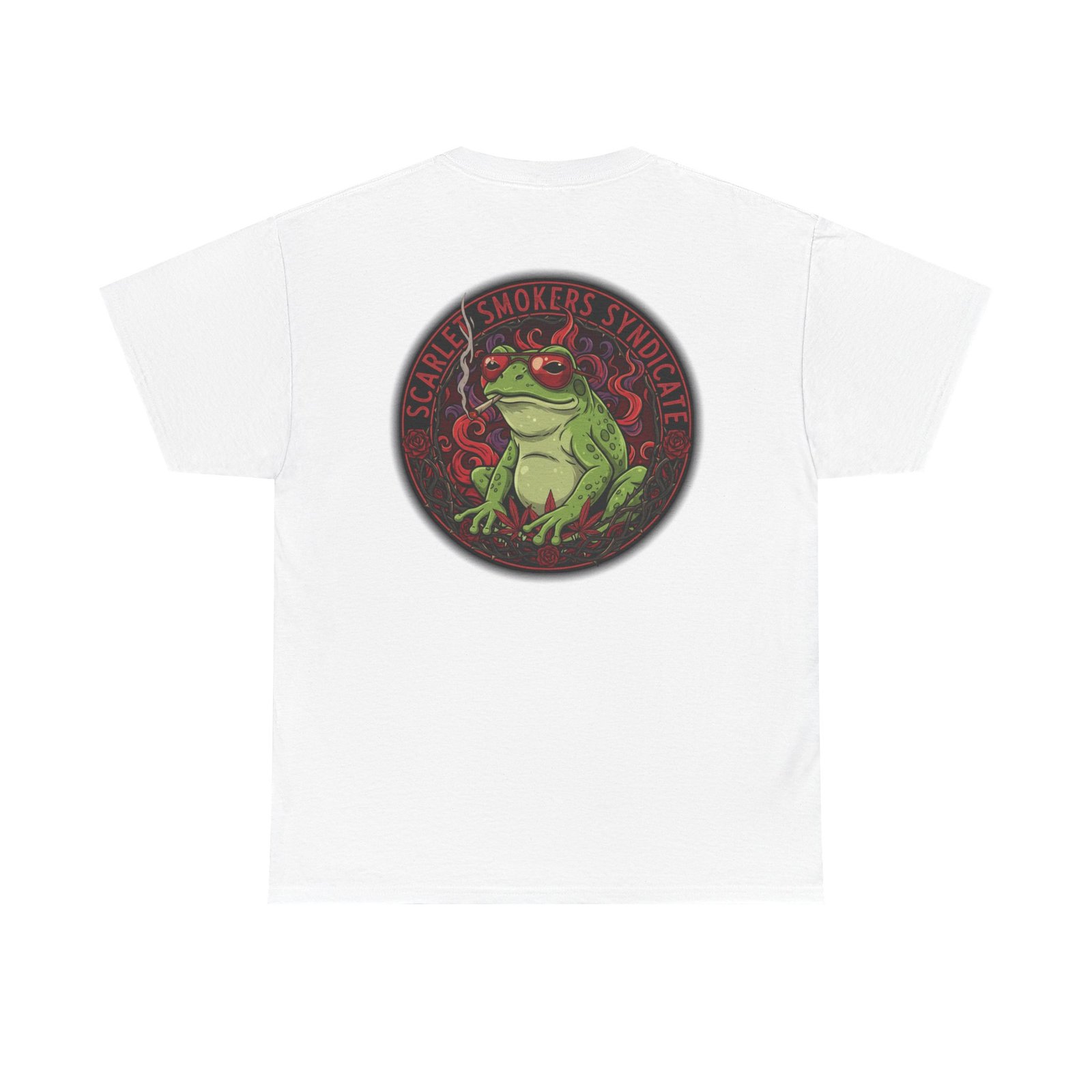 Scarlet Smoker Syndicate Tee - Frog