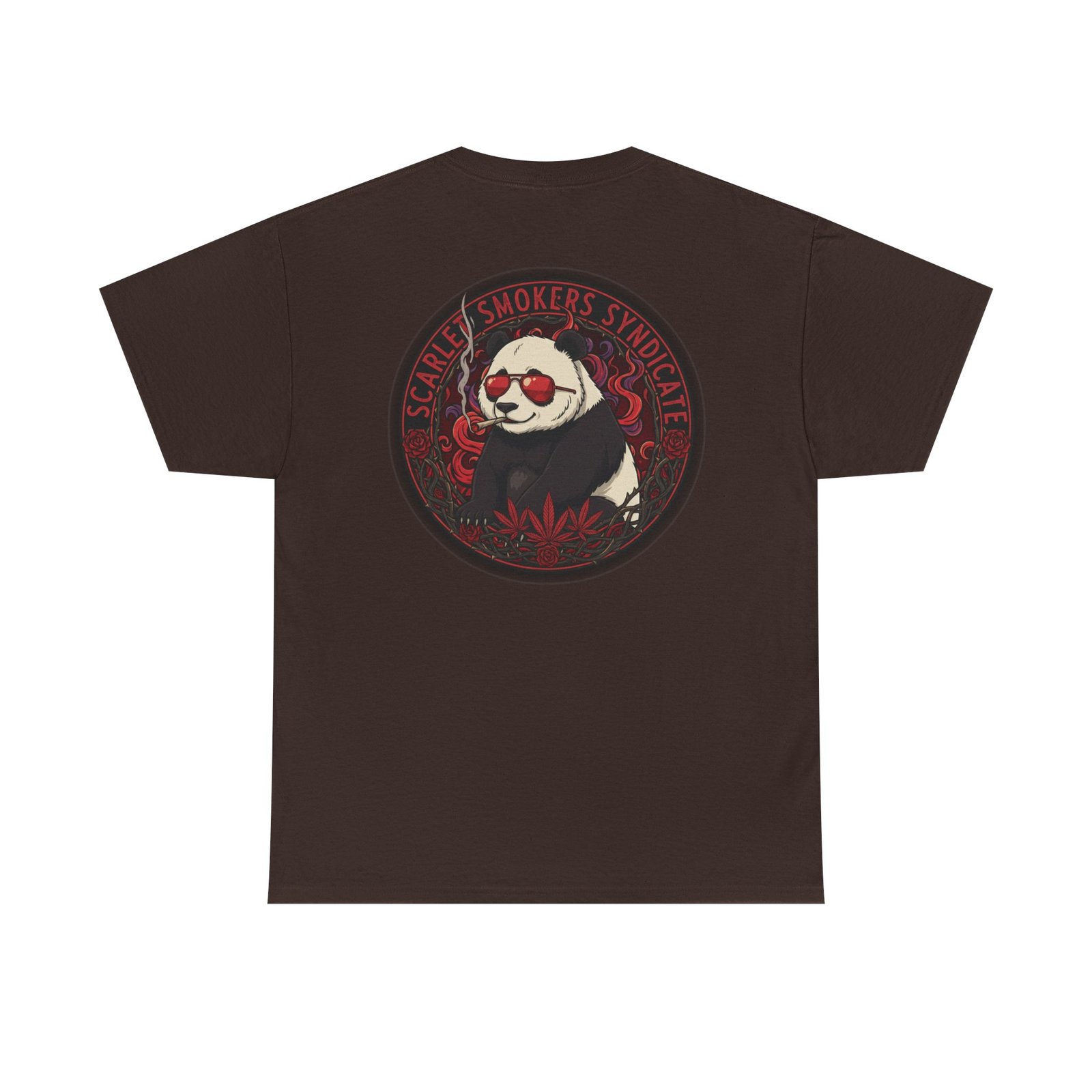 Scarlet Smoker Syndicate Tee - Panda - Image 9