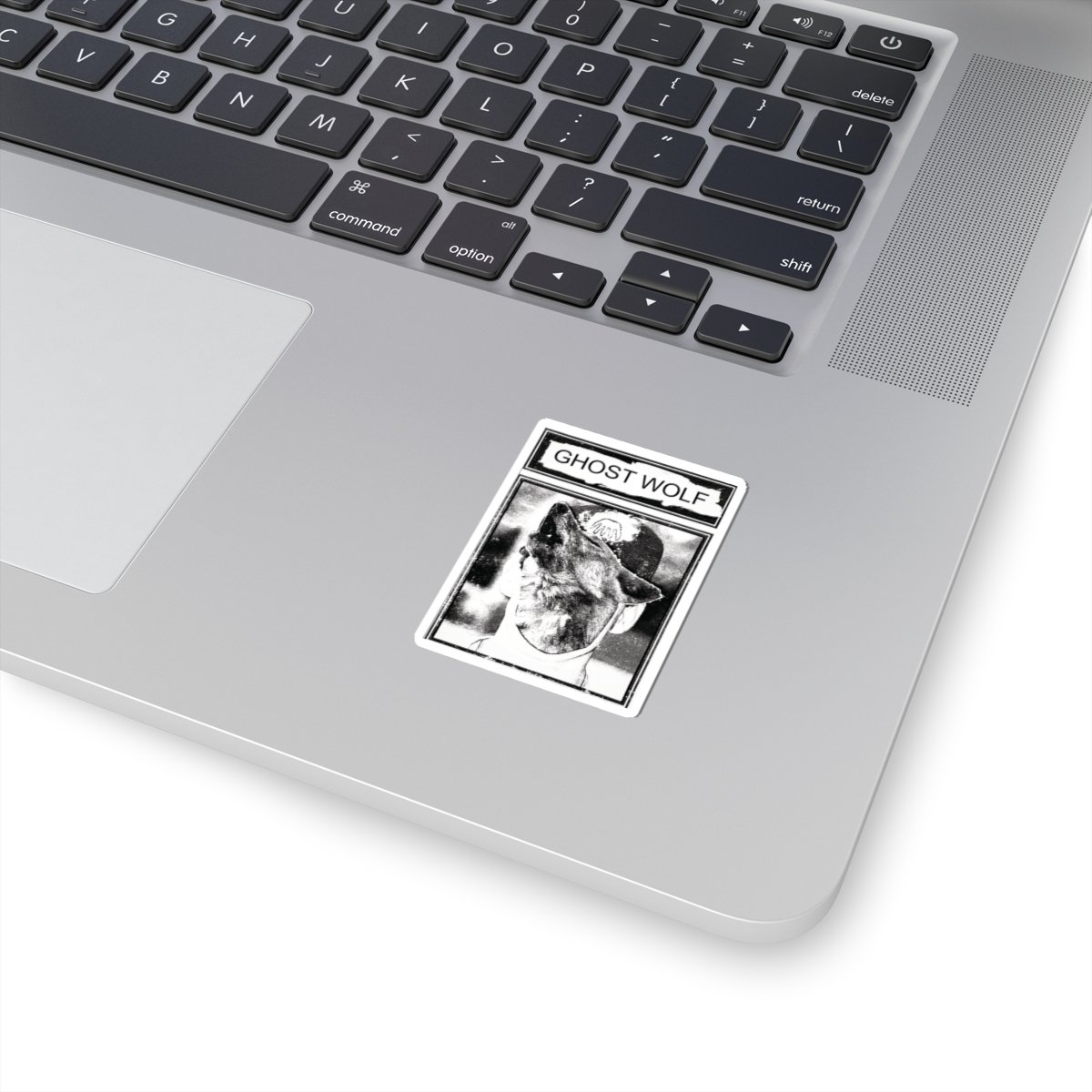 Ghost Wolf - Wolf Face Sticker - Image 11
