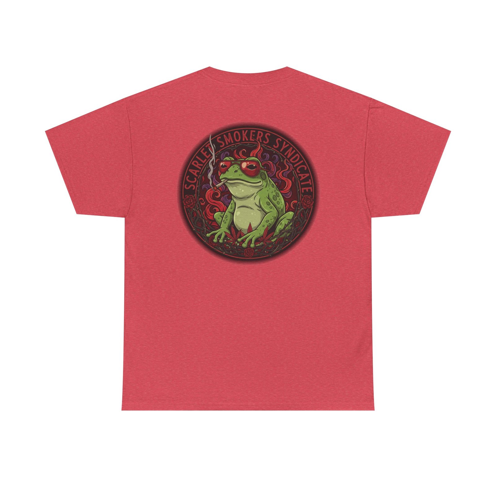 Scarlet Smoker Syndicate Tee - Frog - Image 13