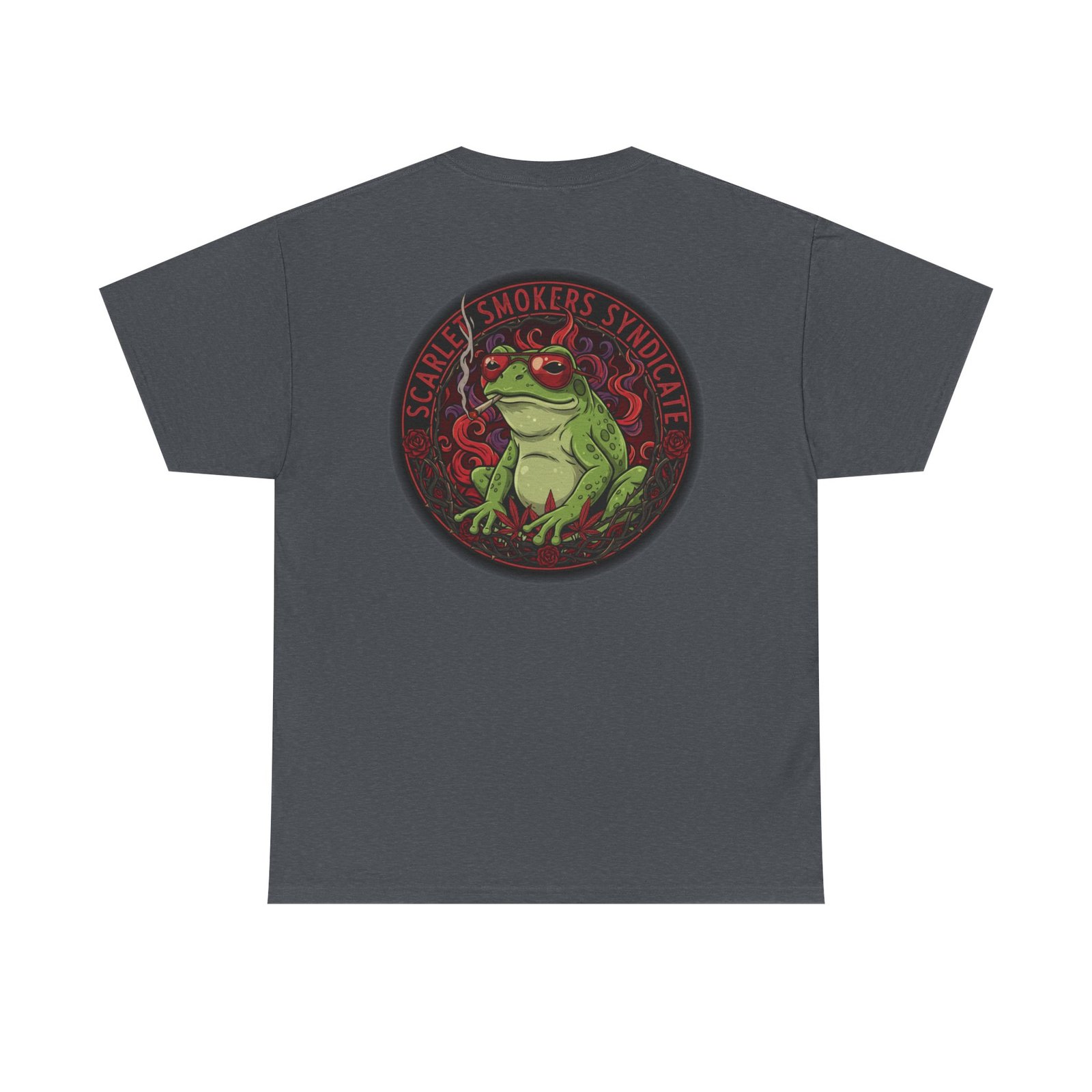 Scarlet Smoker Syndicate Tee - Frog - Image 12