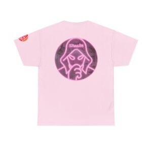 Stealth Logo Graphic Tee - Pink Neon