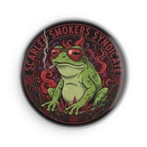 Scarlet Smoker's Syndicate Magnet - Frog