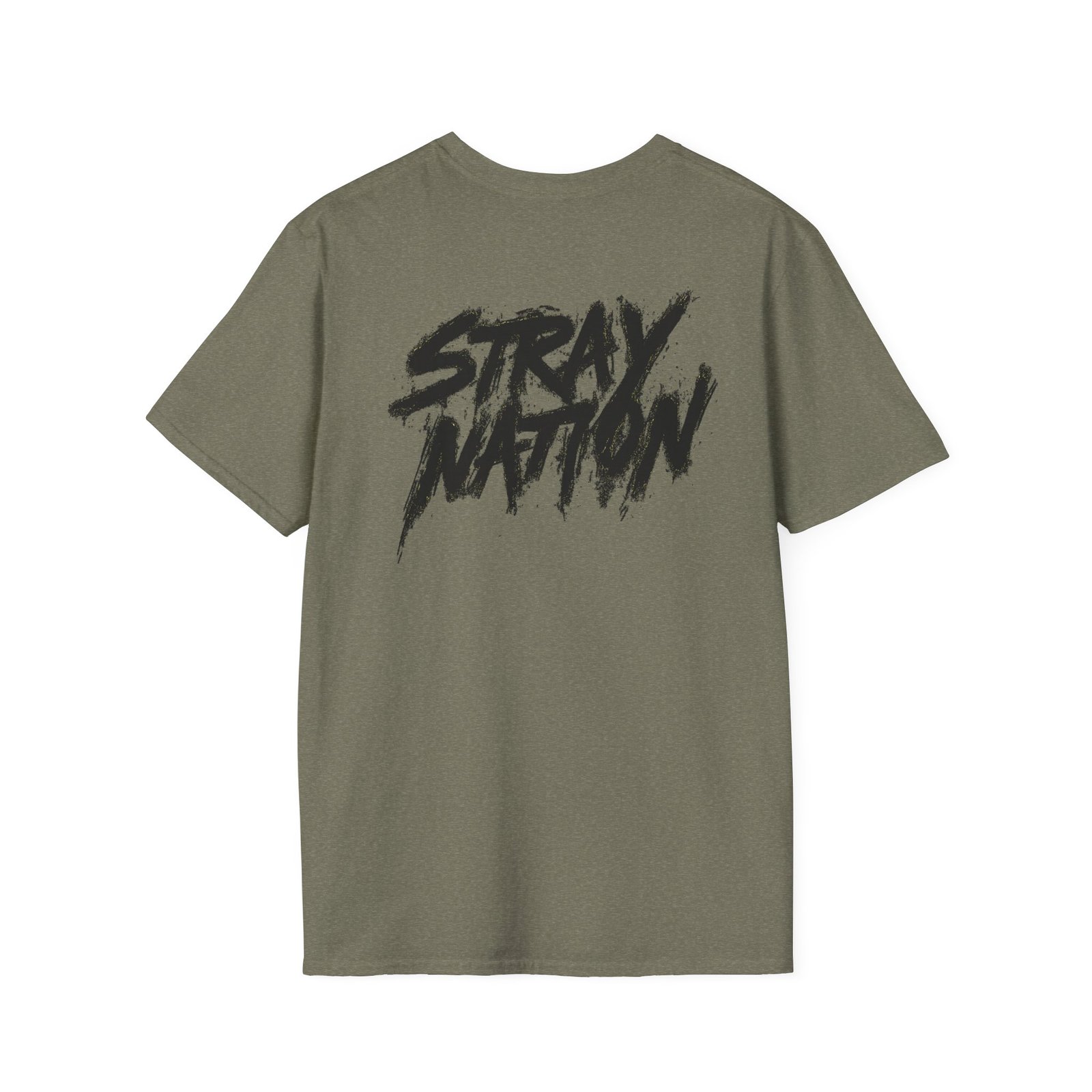 Stray Nation Graphic T-Shirt - Unisex Softstyle - Image 17