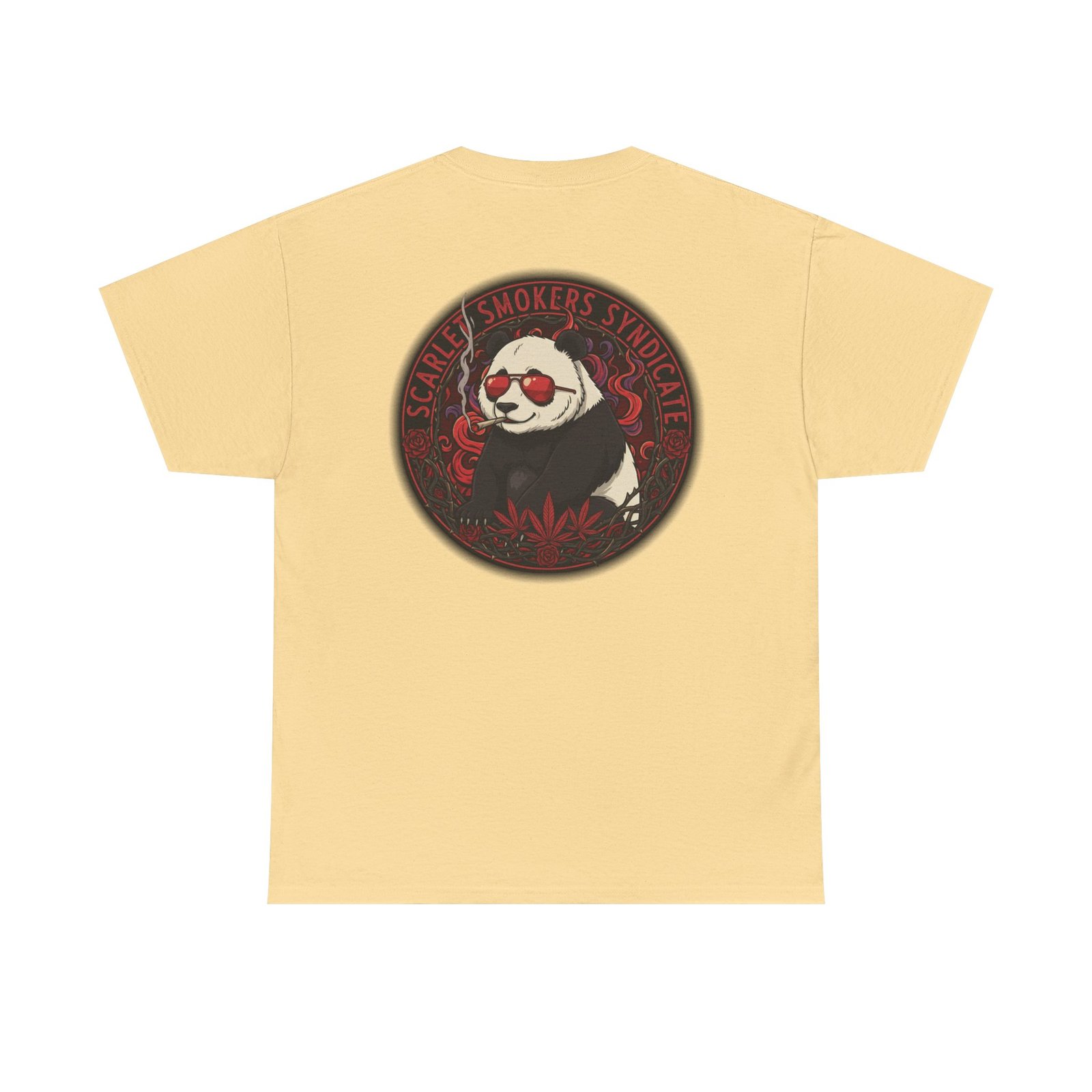 Scarlet Smoker Syndicate Tee - Panda - Image 7