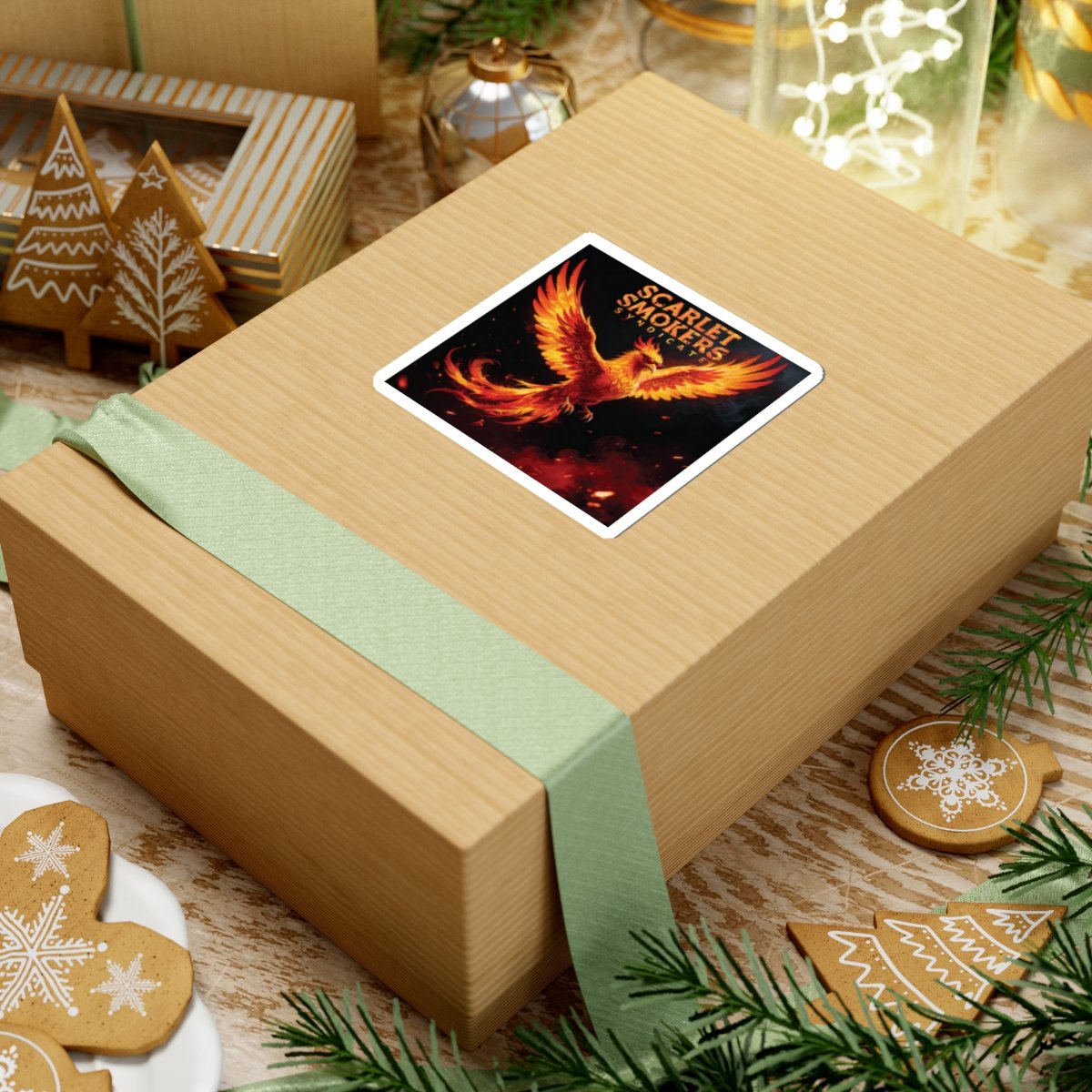 Scarlet Smokers Phoenix Sticker - Image 3