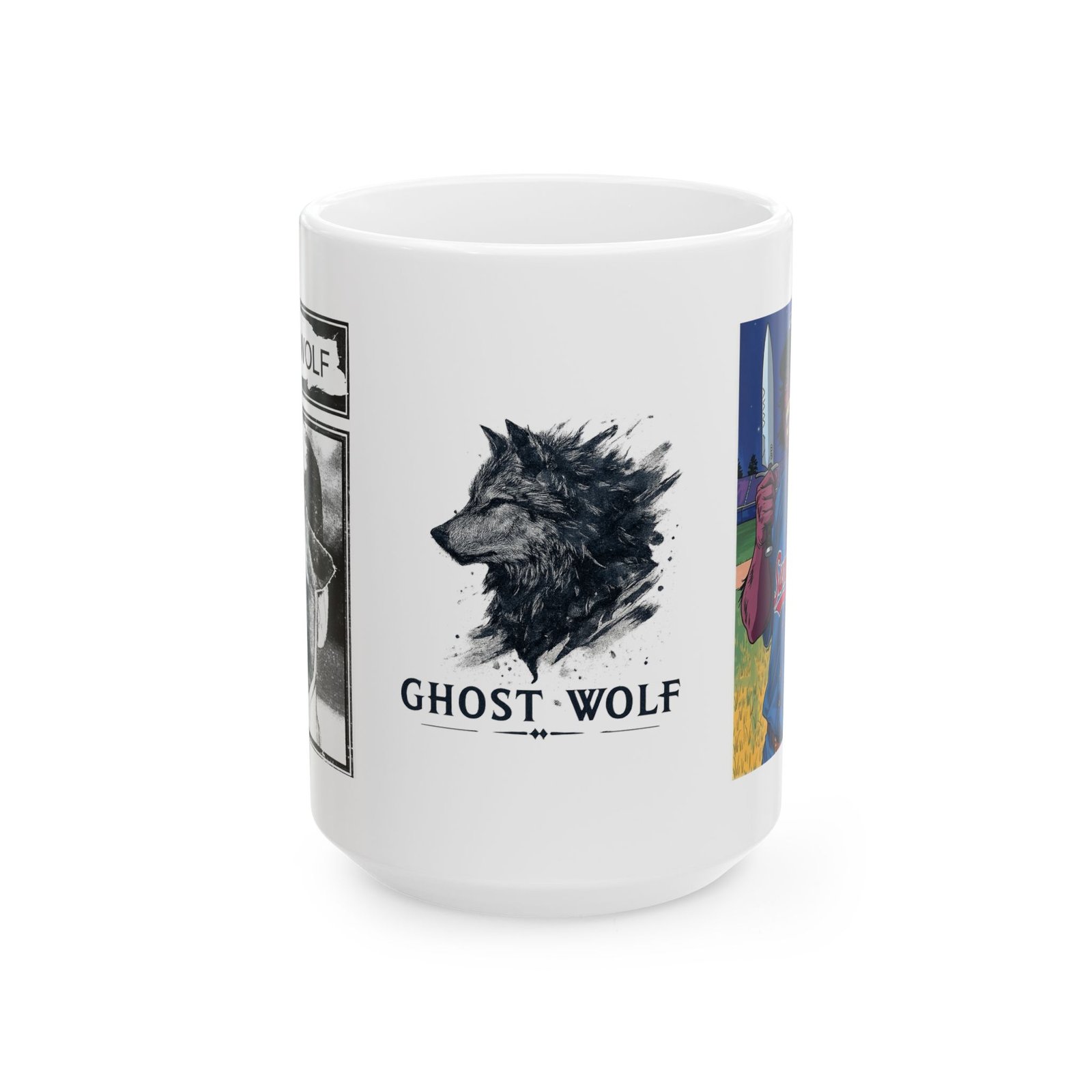 Ghost Wolf Ceramic Mug - Image 6