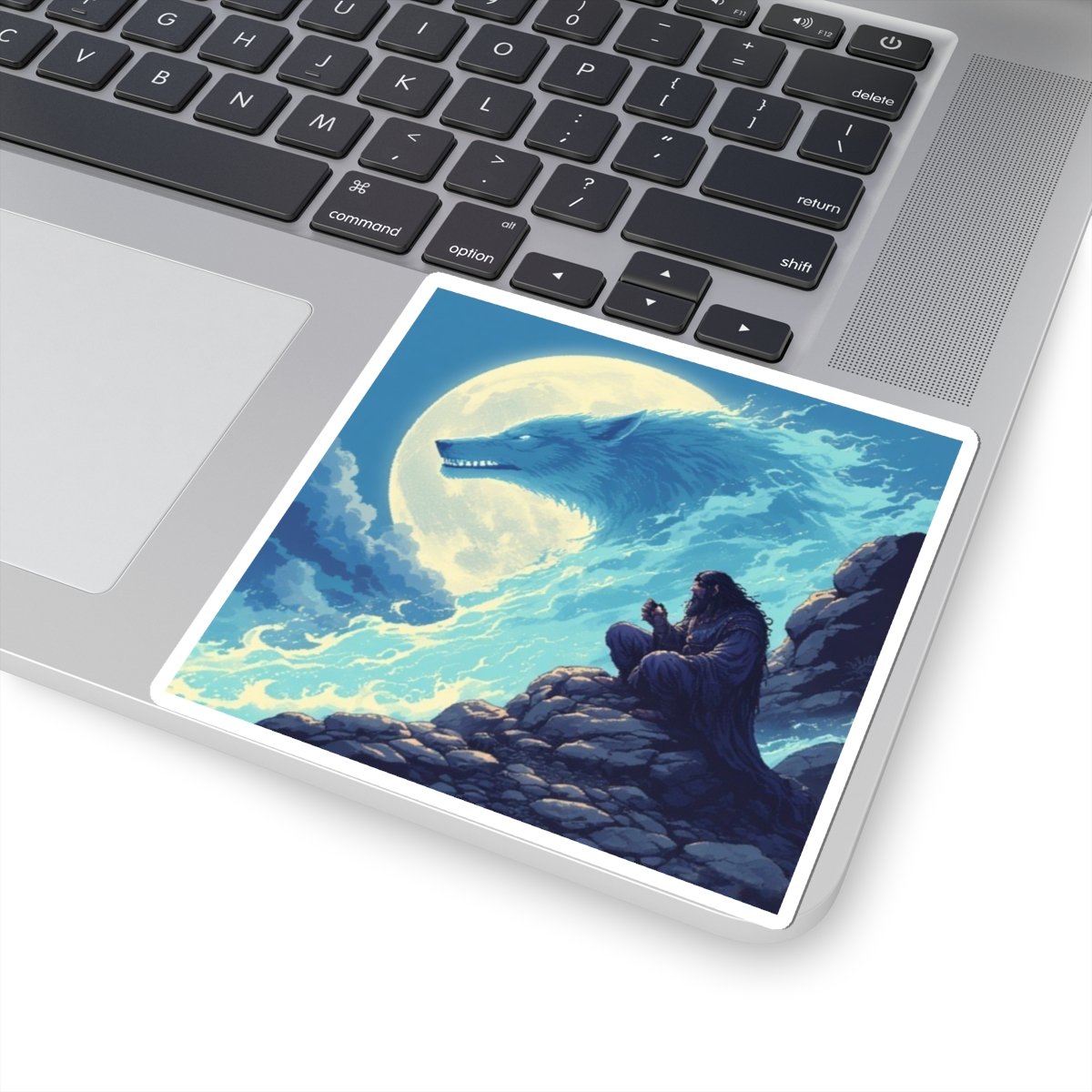 Summoning Ghost Wolf Sticker - Image 5