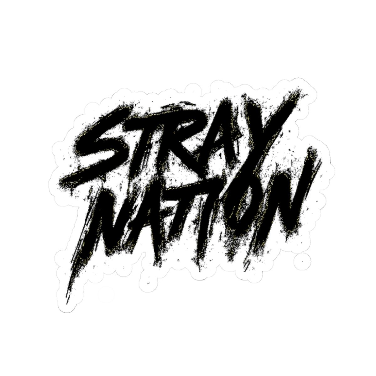 Stray Nation Logo - Black