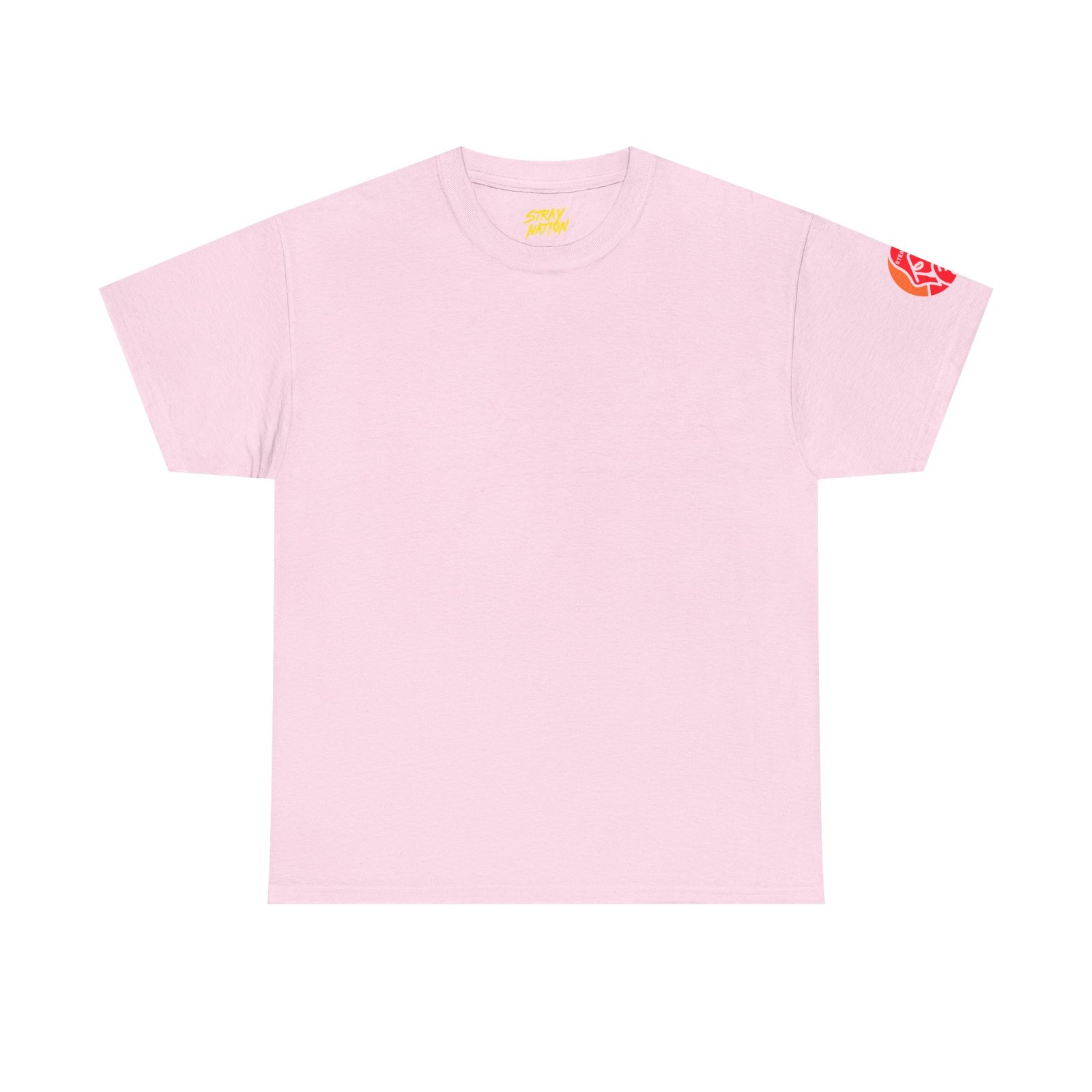 Stealth Logo Graphic Tee - Pink Neon - Image 2
