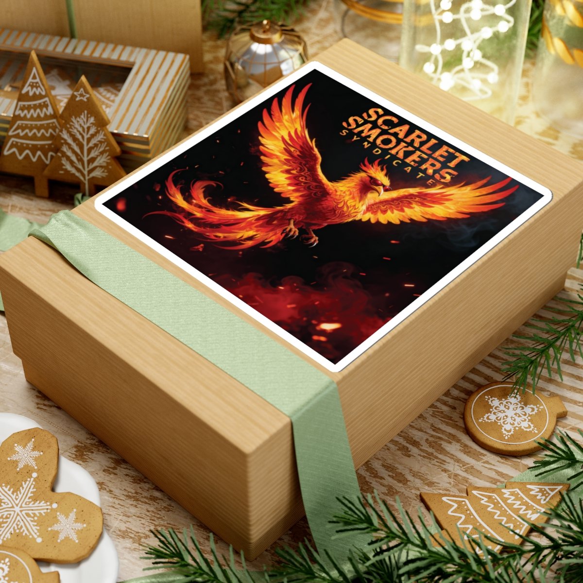 Scarlet Smokers Phoenix Sticker - Image 9