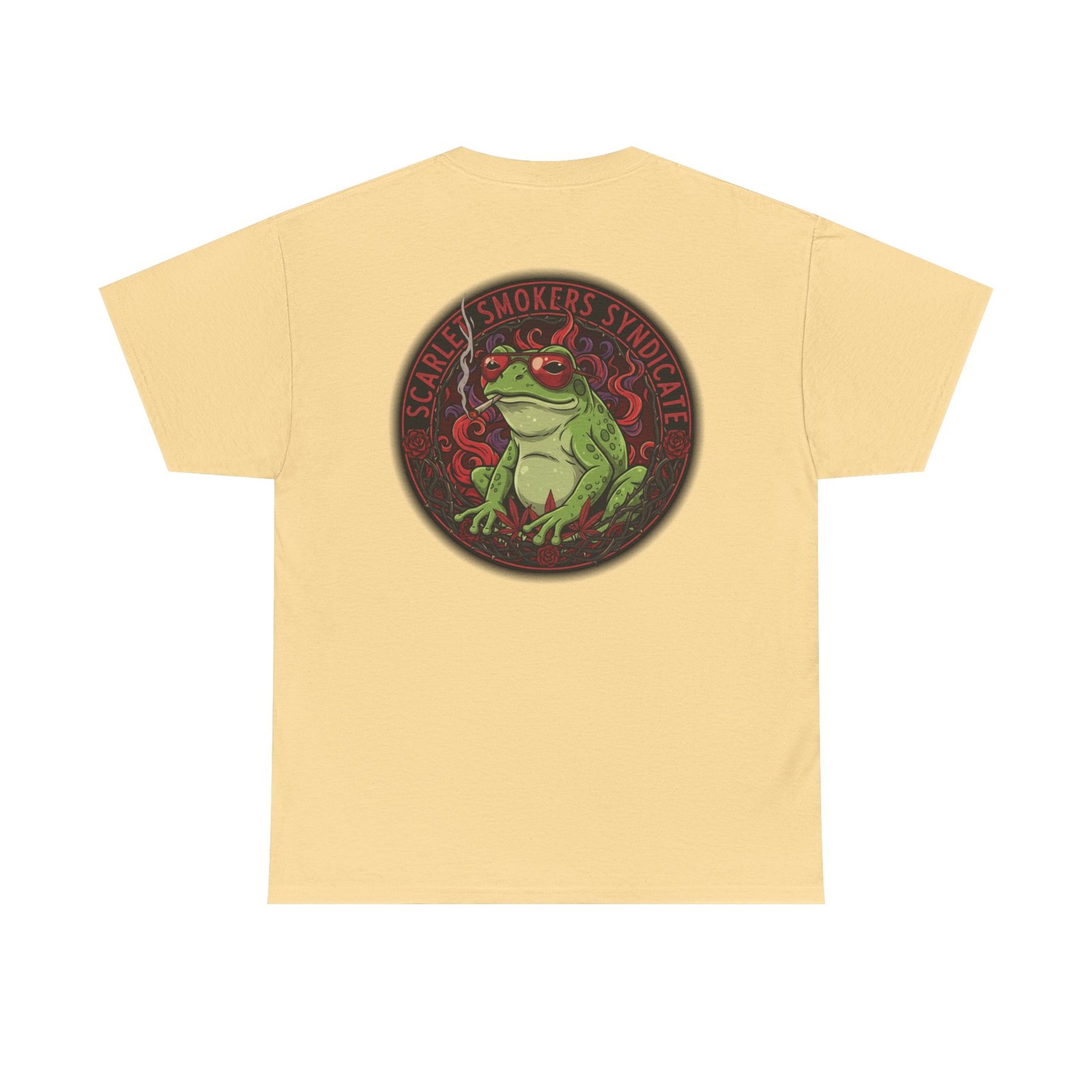 Scarlet Smoker Syndicate Tee - Frog - Image 7