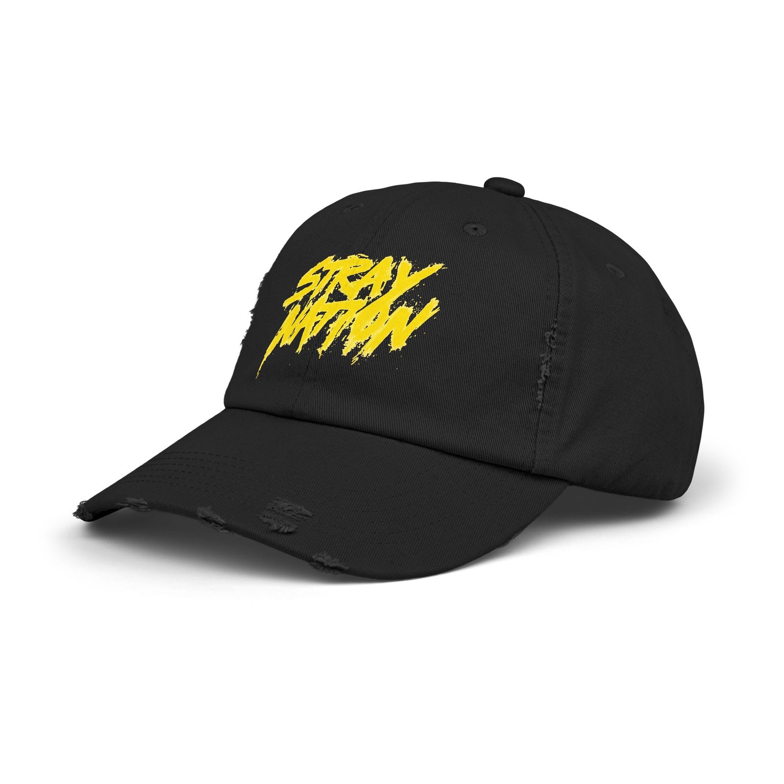 Stay Nation Unisex Distressed Cap - Image 2