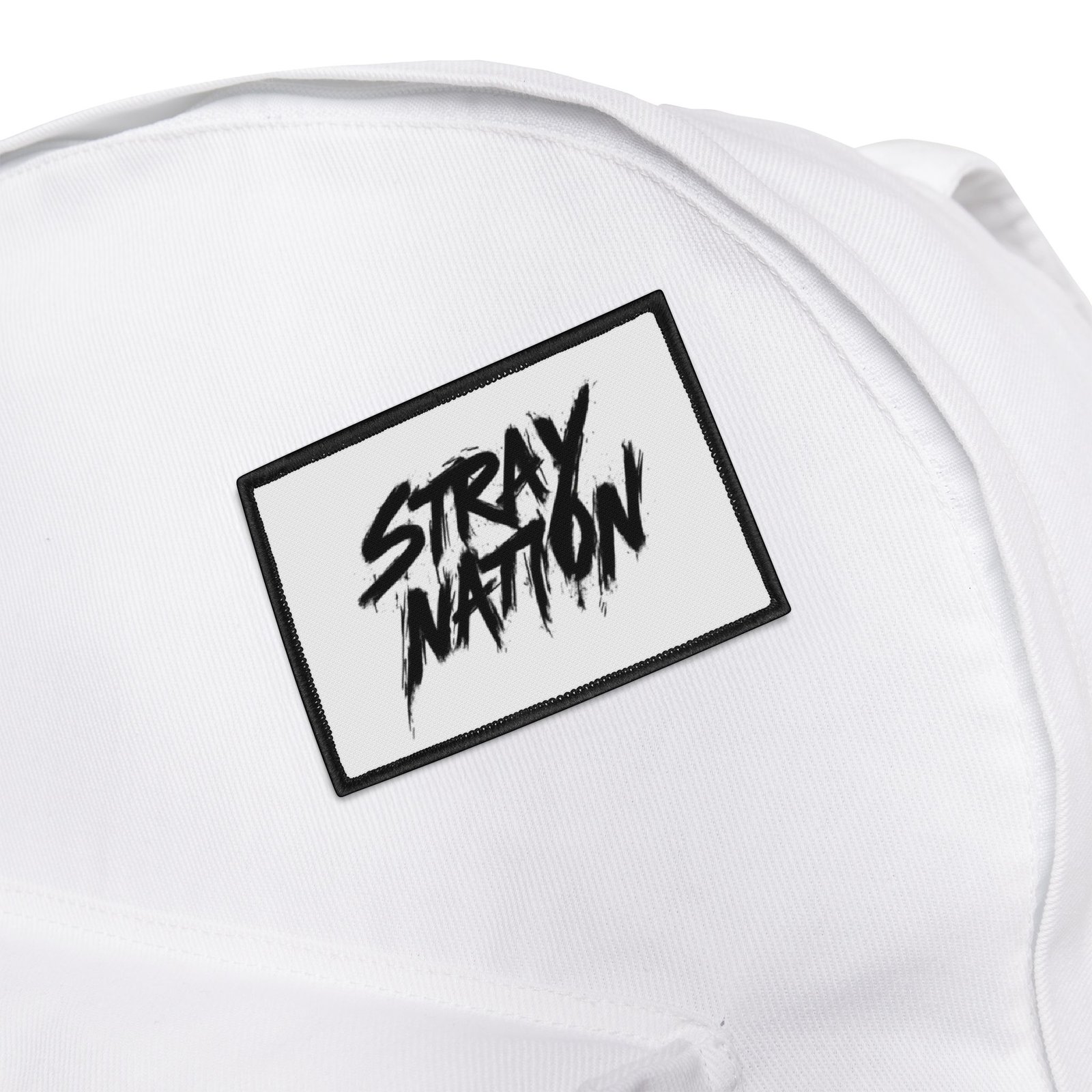 Stray Nation Iron-On Patch - Black Logo