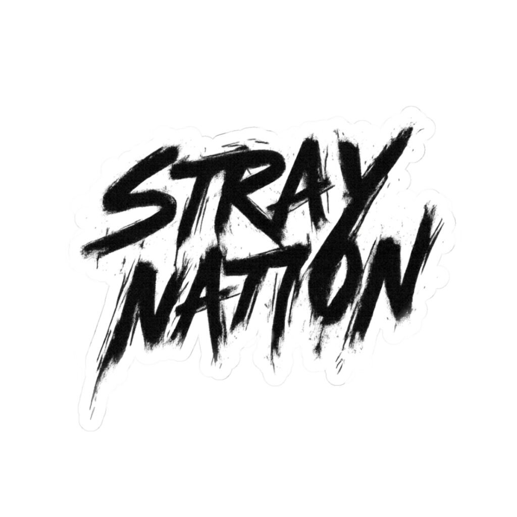 Stray Nation Logo - Black