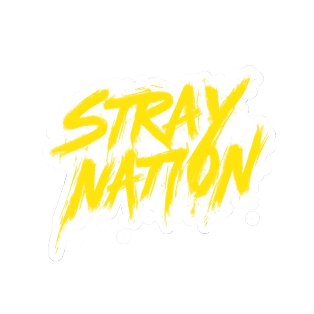 Stray Nation Logo - Yellow