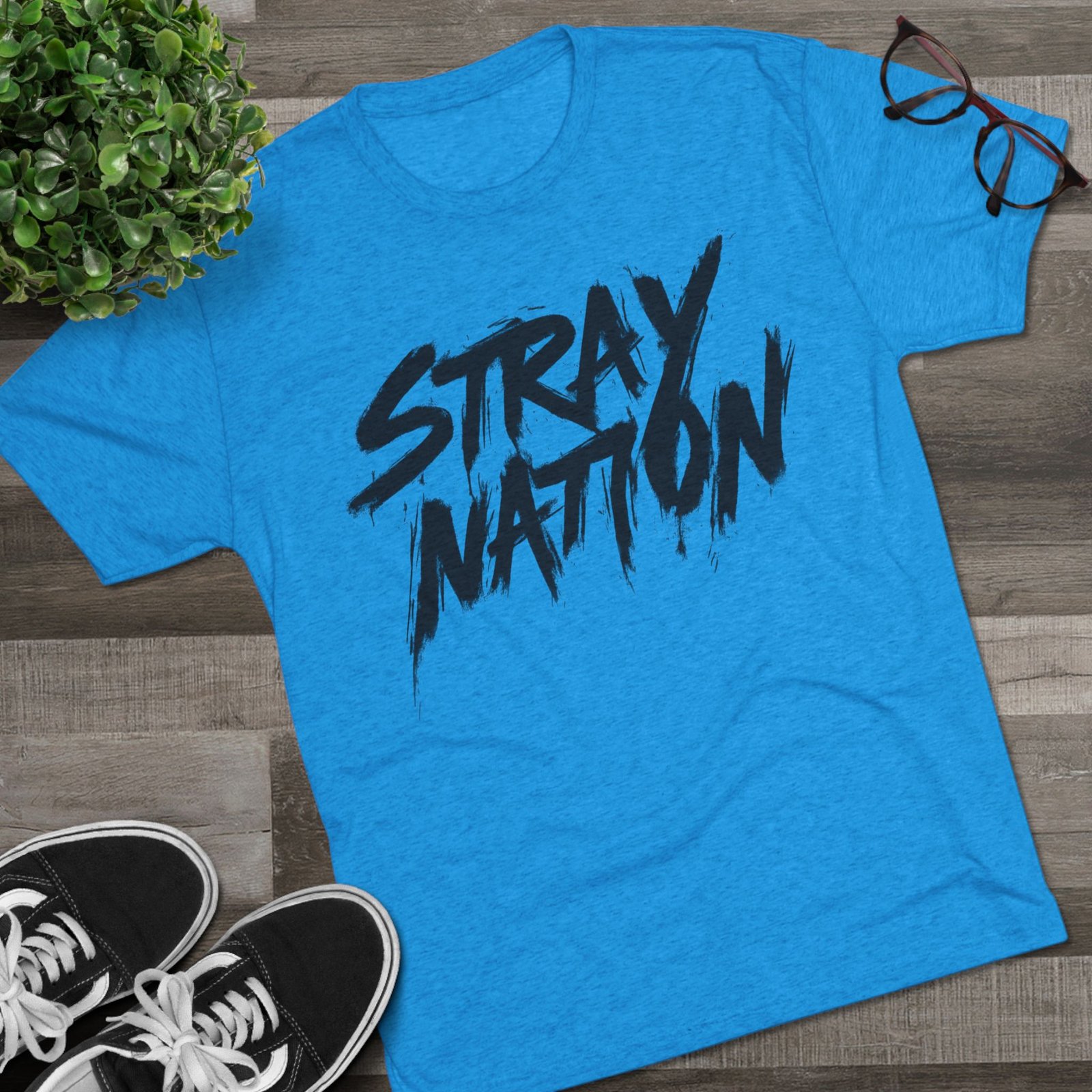 Stray Nation Tri Blend Tee - Image 23
