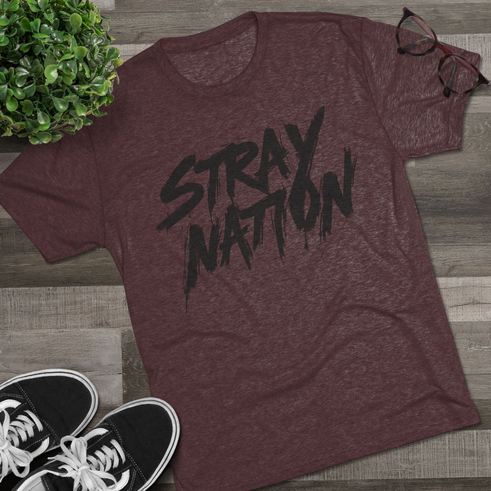 Stray Nation Tri Blend Tee - Image 51
