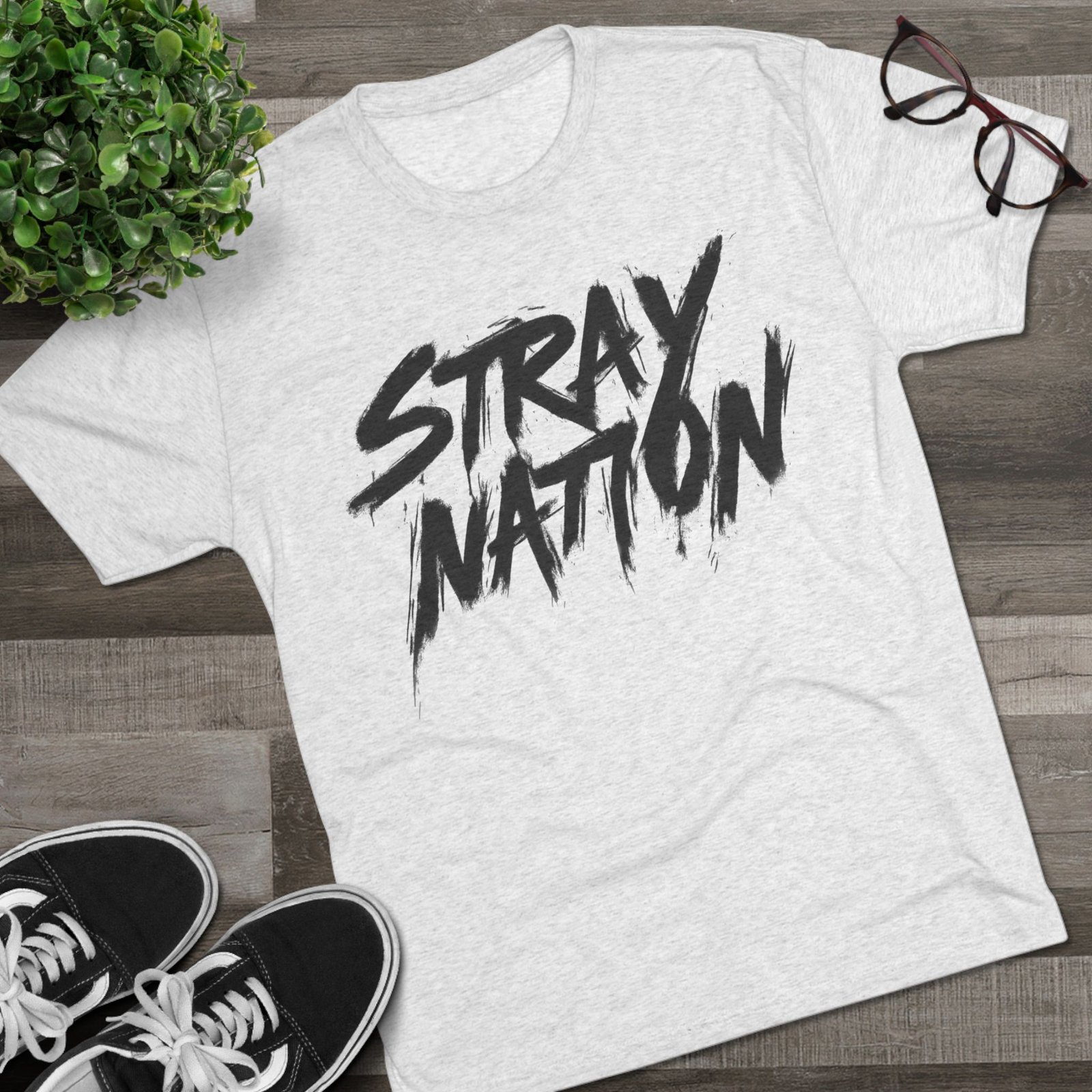 Stray Nation Tri Blend Tee - Image 3