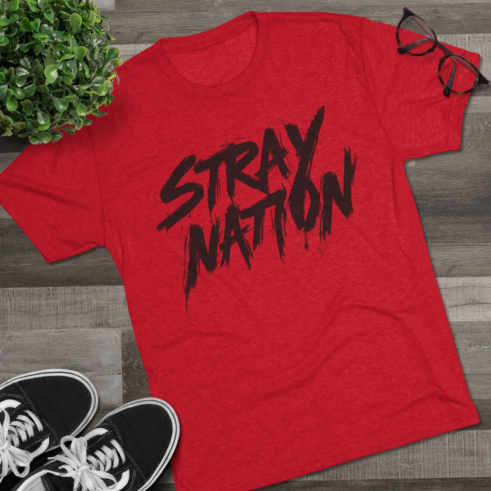 Stray Nation Tri Blend Tee - Image 47