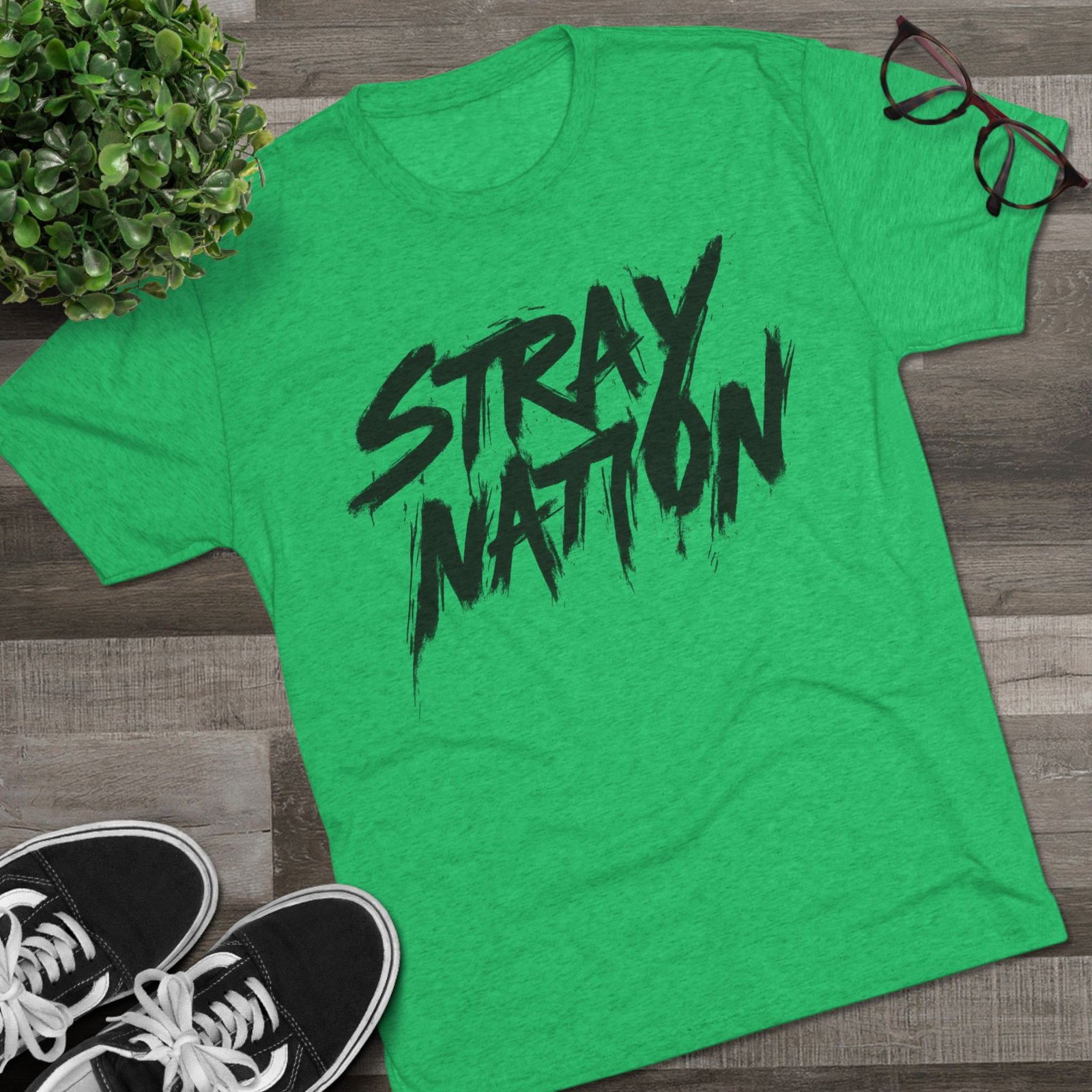 Stray Nation Tri Blend Tee - Image 19